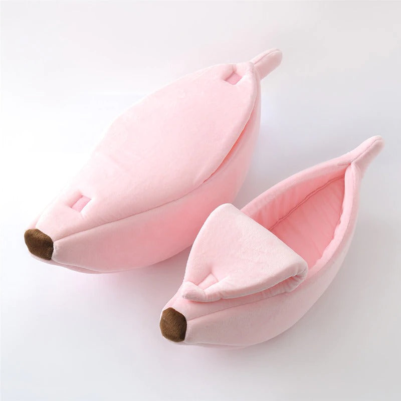 Funny Banana DogCat Bed House